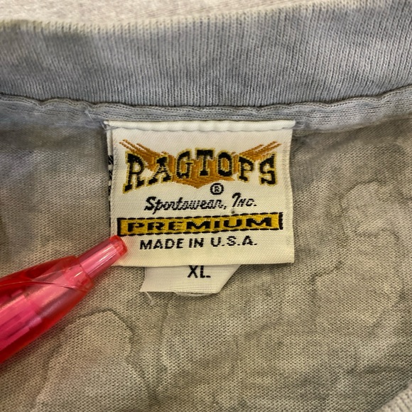 Civil War Ragtops Shirt Extra Large Tie Dye Robert Lee Confederate History Vtg - Picture 2 of 7